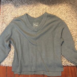 Aerie sage green Crew Neck Sweater